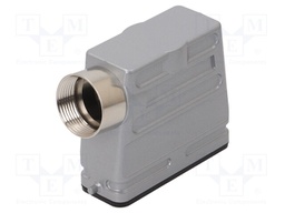 Enclosure: for HDC connectors; C146; size A16; for cable; high