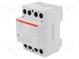 Contactor: 4-pole installation; NC + NO x3; 230VAC; 230VDC; 63A