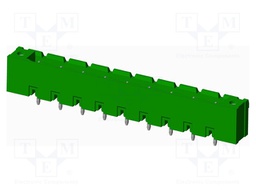 Connector: pluggable terminal block; socket; male; straight; THT