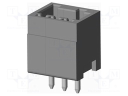 Connector: pluggable terminal block; socket; male; on PCBs