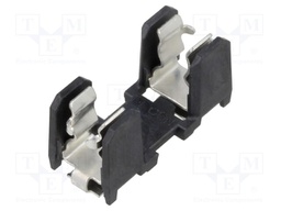 Fuse holder; cylindrical fuses; Mounting: SMT; -40÷85°C; 10A; 5mΩ