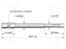 Tool: mounting tool; test needles