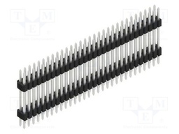 Connector: pin strips; pin header; male; PIN: 60; 1.27mm; THT; 2x30