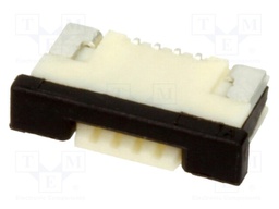 Connector: FFC (FPC); PIN: 4; ZIF,horizontal,bottom contacts; SMD