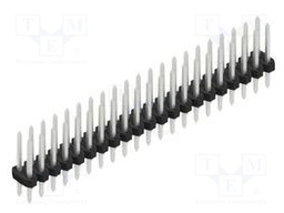 Connector: pin strips; pin header; male; PIN: 42; 2mm; THT; 2x21