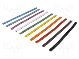 Markers for cables and wires; 2.5÷3.5mm; polyamide; -40÷85°C