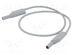 Test lead; 32A; banana plug with axial socket 4mm,both sides