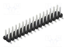 Connector: pin strips; pin header; male; PIN: 32; 2.54mm; SMT; 2x16