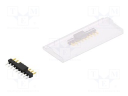 Connector: pin strips; pin header; male; PIN: 9; 2.54mm; SMT; 1x9