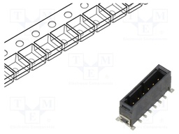 CONNECTOR SRCP 2,54 6 M 1 SMD 137 E1 094 * GU-H *