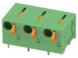 PCB terminal block, nominal current: 17.5 A, rated voltage (