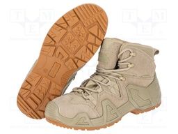 Boots; Size: 46; beige; chamois; bad weather,slip; without toecap