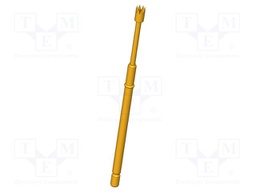 Test needle; Operational spring compression: 8mm; 5A; Ø: 1.8mm