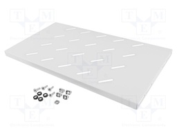 Shelf; 1U; grey; Standard: 19"