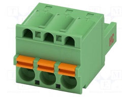 PCB connector, nominal cross section: 2.5 mm?, color: green,