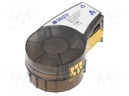 Tape; 25.4mm; 4.27m; white; Character colour: black