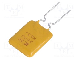 Fuse: PTC polymer; 2.5A; 30R