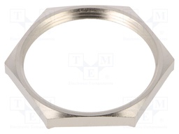 Nut; with earthing; PG36; brass; 51mm; -60÷200°C; Thread: PG