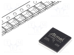 ARM microcontroller; SRAM: 256kB; Flash: 512kB; LQFP100; 90pcs.