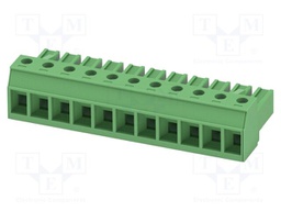 PCB connector, nominal cross section: 4 mm?, color: green, n