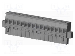 Connector: pluggable terminal block; plug; female; angled 90°