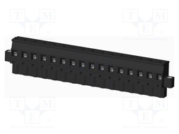 Connector: pluggable terminal block; plug; female; angled 90°