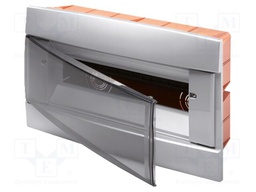 Enclosure: for modular components; IP40; plaster embedded