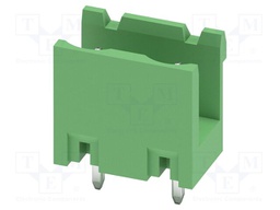 PCB headers, nominal cross section: 2.5 mm?, color: green, n