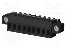 Connector: pluggable terminal block; plug; female; straight; 300V