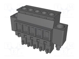 Pluggable terminal block