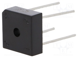 Single-phase bridge rectifier; Urmax:600V; If:8A; Ifsm:175A