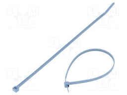 Cable tie; with metal; L: 203mm; W: 3.4mm; polyamide; 133N; -40÷85°C