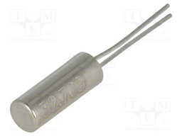 Resonator: quartz; 32.768kHz; ±20ppm; 12.5pF; THT; Ø3.1x8mm