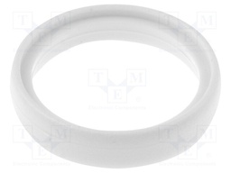 Marker; for XLR connectors; white