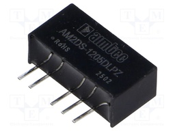 Converter: DC/DC; 2W; Uin: 10.8÷13.2V; Uout: 5VDC; Uout2: -5VDC; SIP7