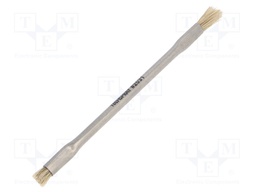 Tool: brush; horse hair; double sided; Handle material: metal