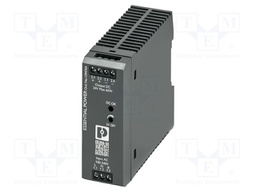 Power supply: switched-mode; for DIN rail; 60W; 24VDC; 0÷2.5A