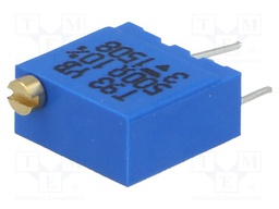 Potentiometer: mounting; multiturn; 500Ω; 500mW; THT; ±10%; linear