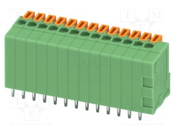 PCB terminal block, nominal current: 6 A, rated voltage (III