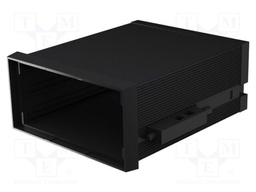 Enclosure: panel; X: 96mm; Y: 48mm; Z: 100mm; ABS + PC,PPO; black
