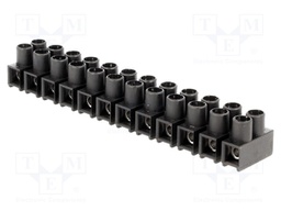 Terminal block; screw terminal; ways: 12; 2.5mm2; terminals: 24