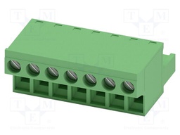 PCB connector, nominal cross section: 2.5 mm?, color: green,