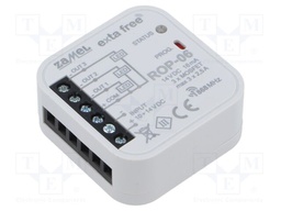 Receiver; EXTA FREE; IP20; 10÷14VDC; flush mount; -10÷55°C; 220mW