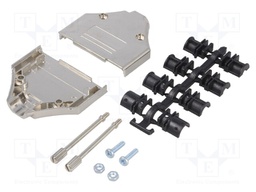 Enclosure: for D-Sub connectors; D-Sub 25pin,D-Sub HD 44pin