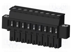 Connector: pluggable terminal block; plug; female; angled 90°