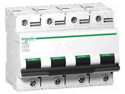 Circuit breaker; 230/400VAC; Inom: 125A; Poles: 4; DIN; Charact: D