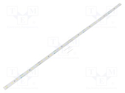 LED strip; 24V; white cold; W: 10mm; L: 480mm; CRImin: 80; 120°; D: 3mm