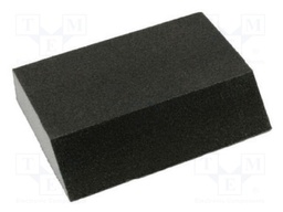 Cleaning cloth: sponge; Granularity: 46; angular contact