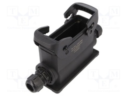 Enclosure: for rectangular connectors; Han Eco B; size 24B; M25