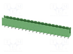 PCB headers, nominal cross section: 2.5 mm?, color: green, n
